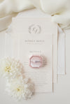 Pink Velvet Ring Box